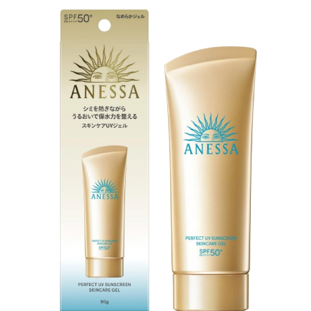 Anessa Perfect UV Sunscreen Skincare Gel N 90g (new package) กันแดดสูตรเจล ทั้งปกป้องทั้งบำรุงผิว ในเนื้อสัมผัสบางเบา สบายผิว เตรียมความพร้อมให้ผิวคุณในทุกๆวัน